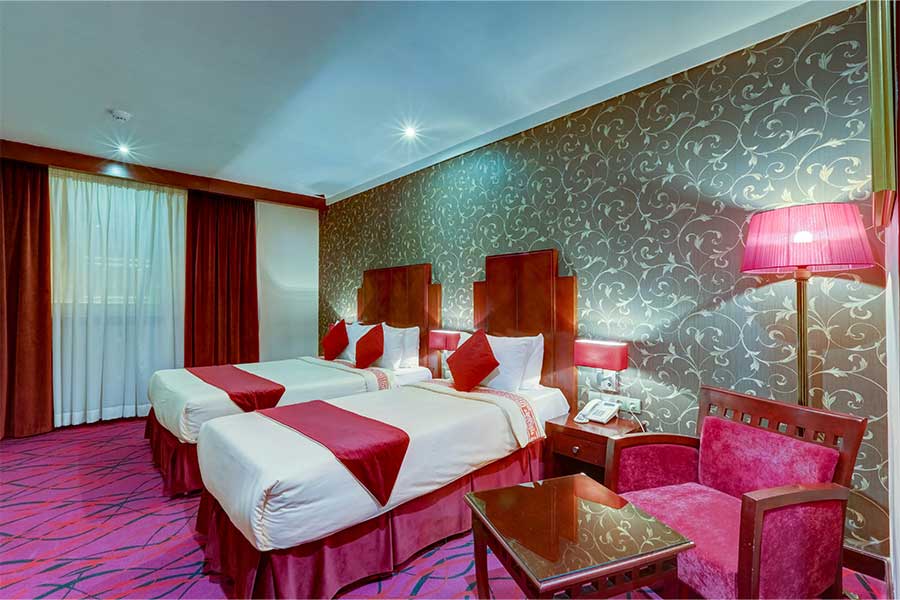 Hotel-Parsis-Mashhad-Twin-Bed